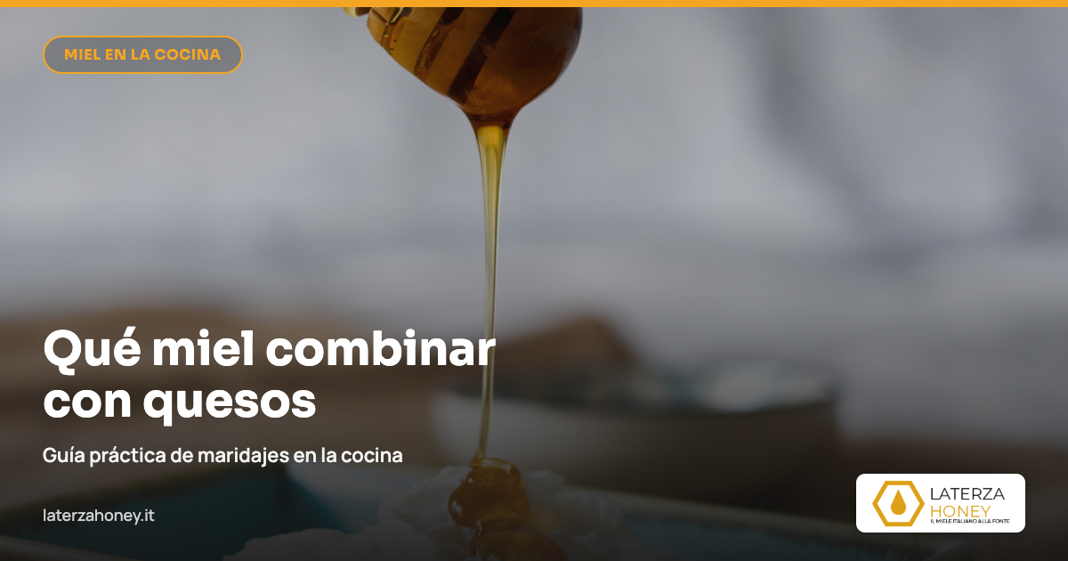 Qué miel combinar con los quesos: guía de maridajes