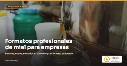 Formatos profesionales de miel para empresas: cómo elegir