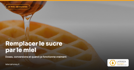 Remplacer le sucre par le miel : doses et conversions