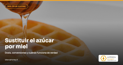 Sustituir el azúcar por miel: dosis y conversiones